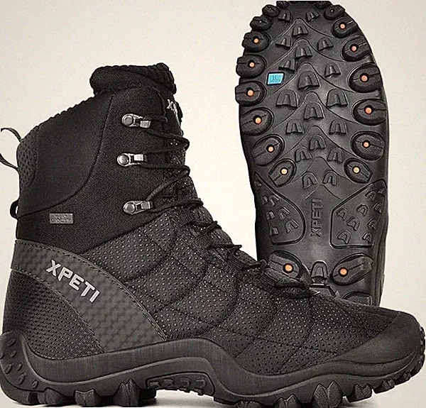 Men’s Crest Thermo High-Top Winter Hiking Boots Waterproof Insulated